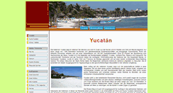 Desktop Screenshot of mexiko-yucatan.de